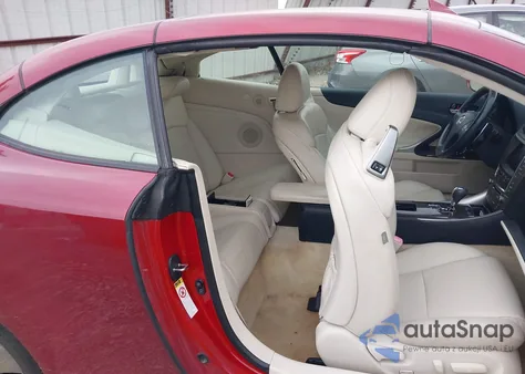 2010 Lexus Is 250C из США, поврежденный, VIN JTHFF2C22A2513854